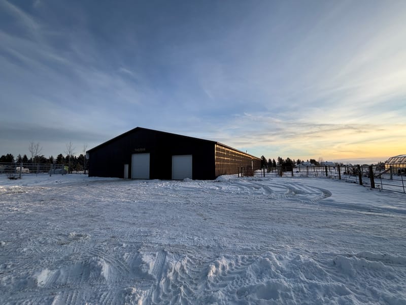 90' x 200' Indoor Arena