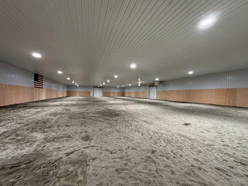 90' x 200' Indoor Arena