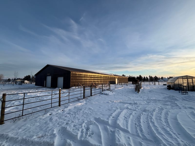 90' x 200' Indoor Arena