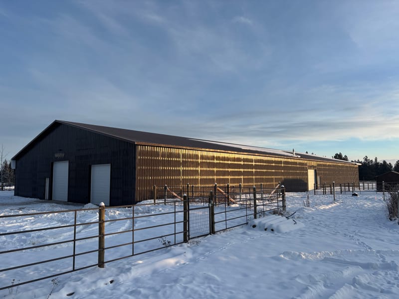 90' x 200' Indoor Arena
