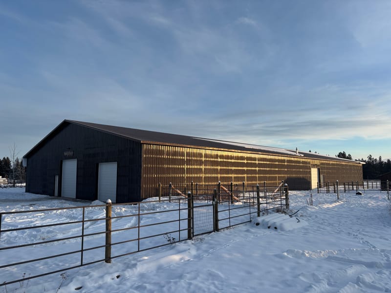 90' x 200' Indoor Arena