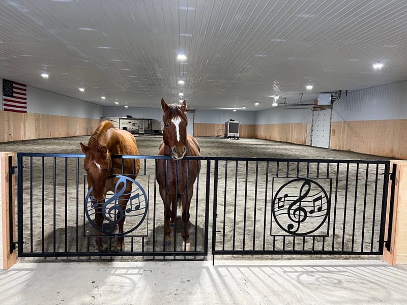 90' x 200' Indoor Arena