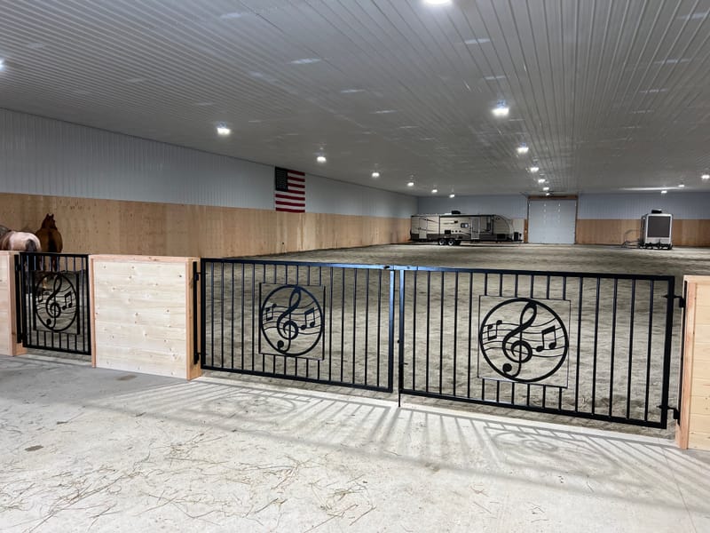 90' x 200' Indoor Arena