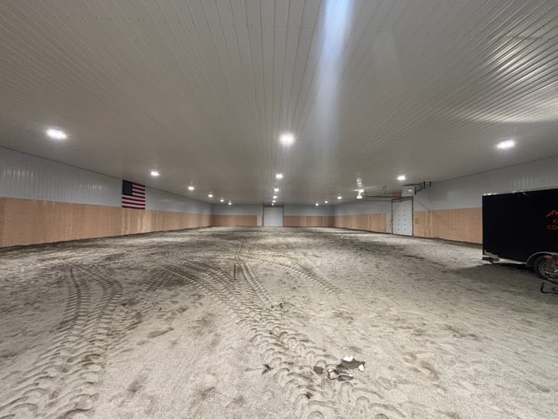 90' x 200' Indoor Arena