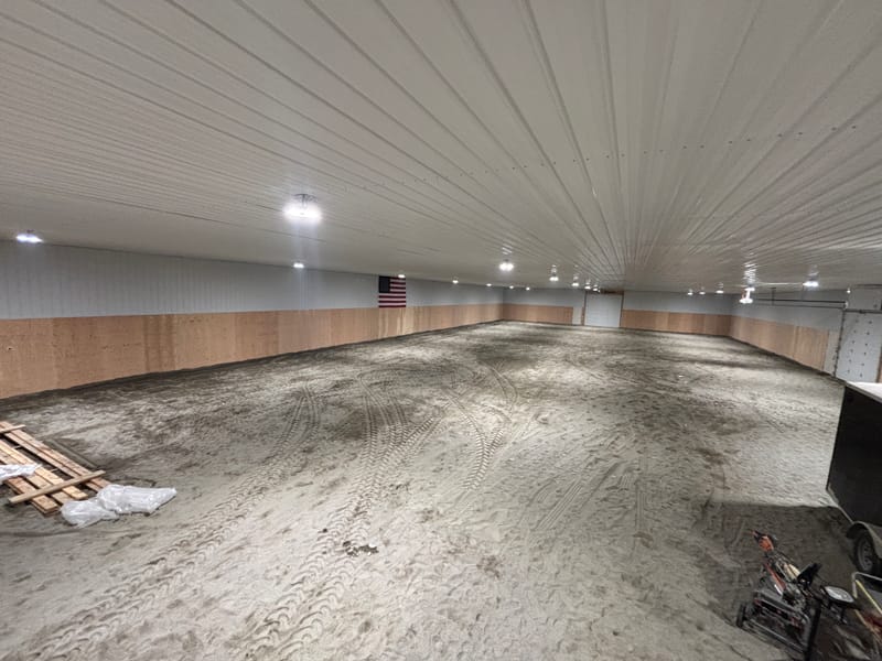 90' x 200' Indoor Arena