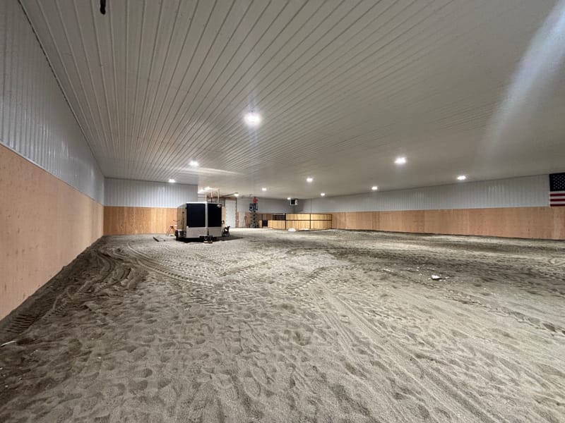 90' x 200' Indoor Arena