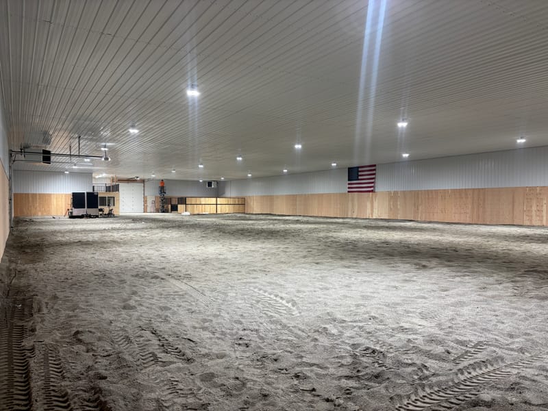 90' x 200' Indoor Arena