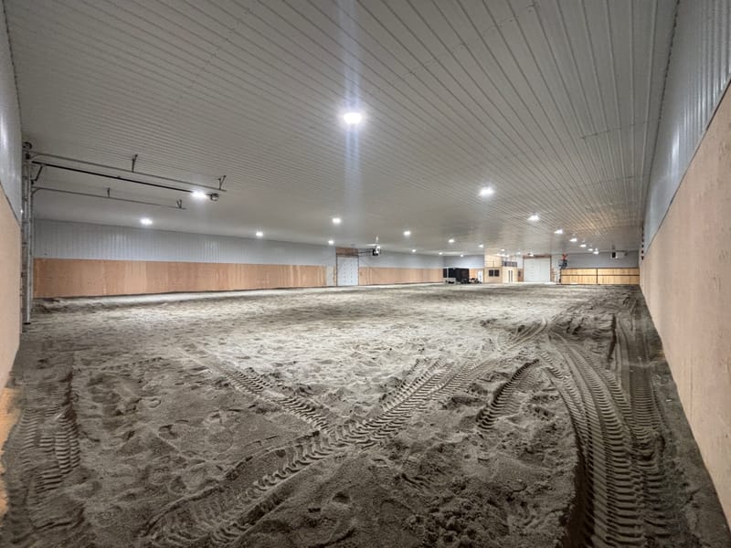 90' x 200' Indoor Arena