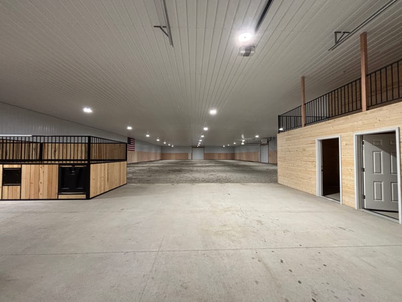 90' x 200' Indoor Arena