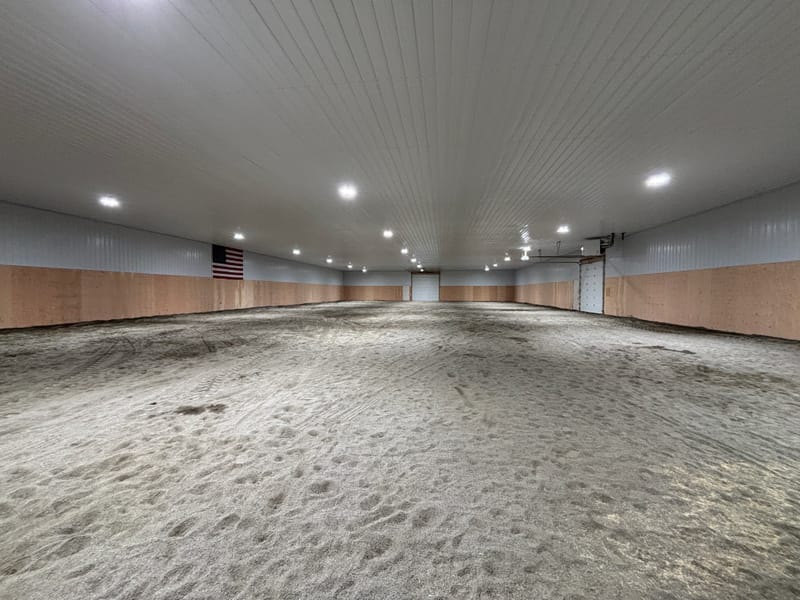 90' x 200' Indoor Arena