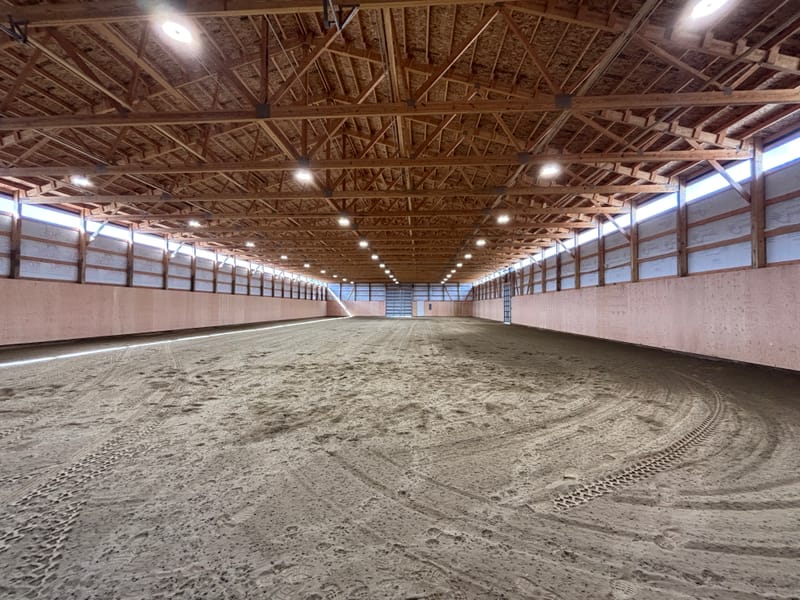 80' x 176' Indoor Arena