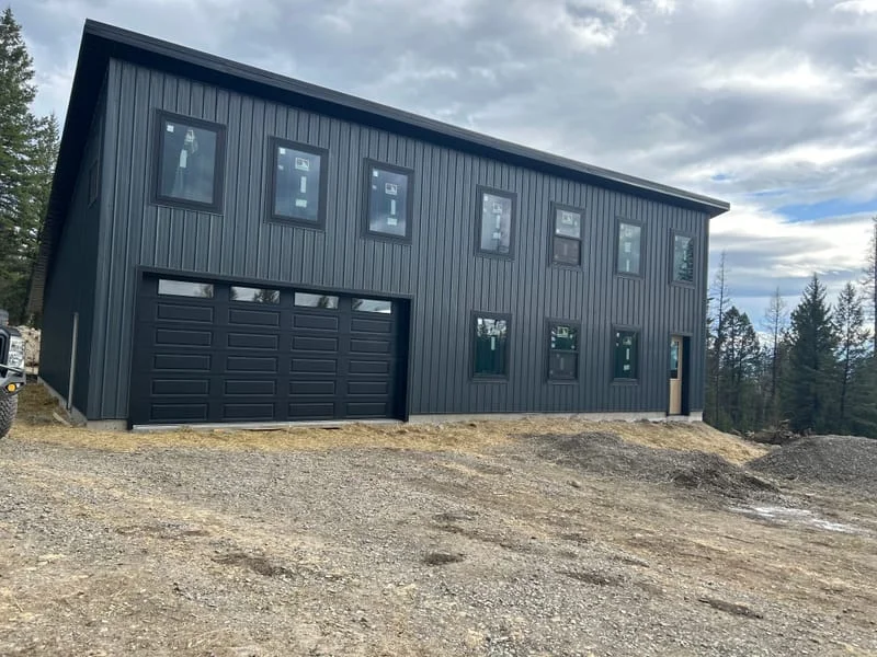 50' x 56' Single Slope Shop House