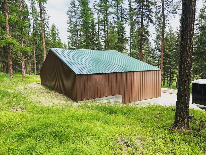 45'x25' storage building 