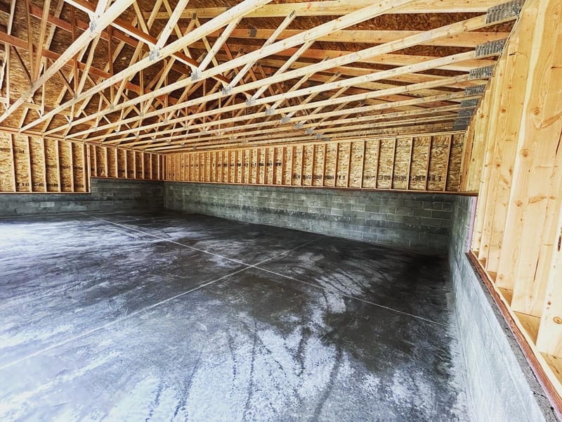 45'x25' storage building 