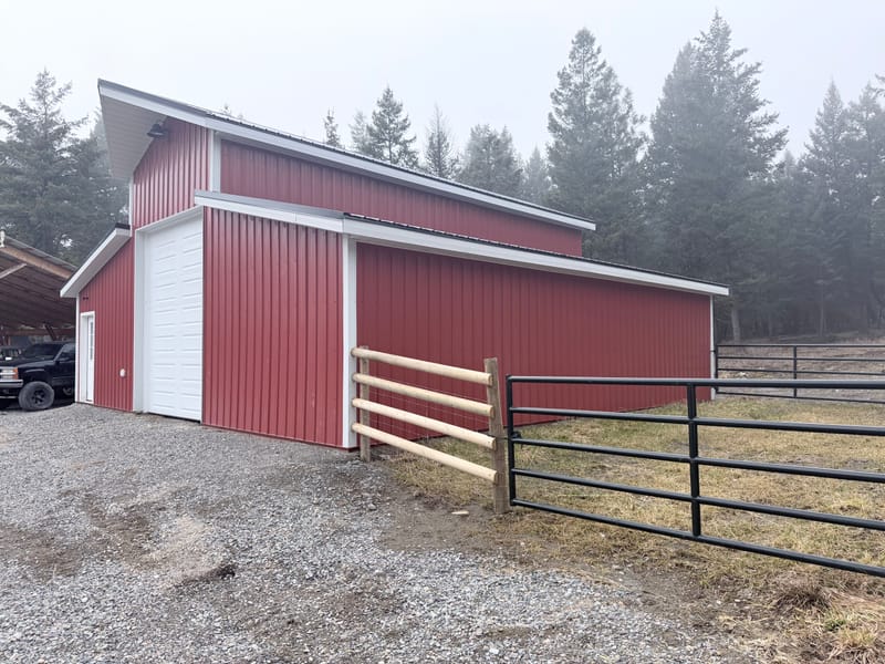 36'x36' Barn