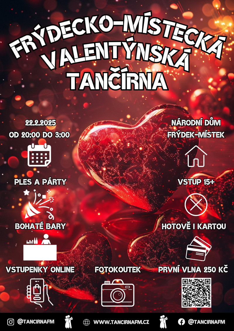 Frýdecko-Místecká Valentýnská Tančírna 2025