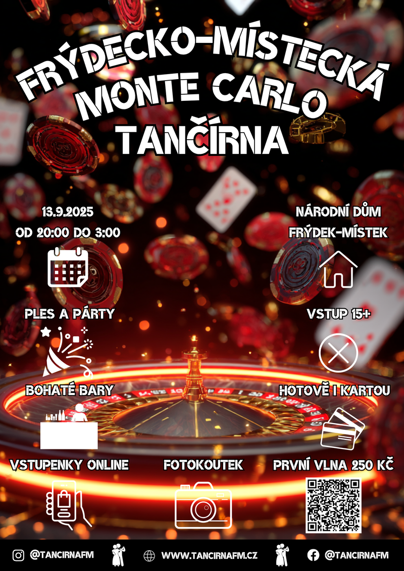 Frýdecko-Místecká Monte Carlo Tančírna 2025
