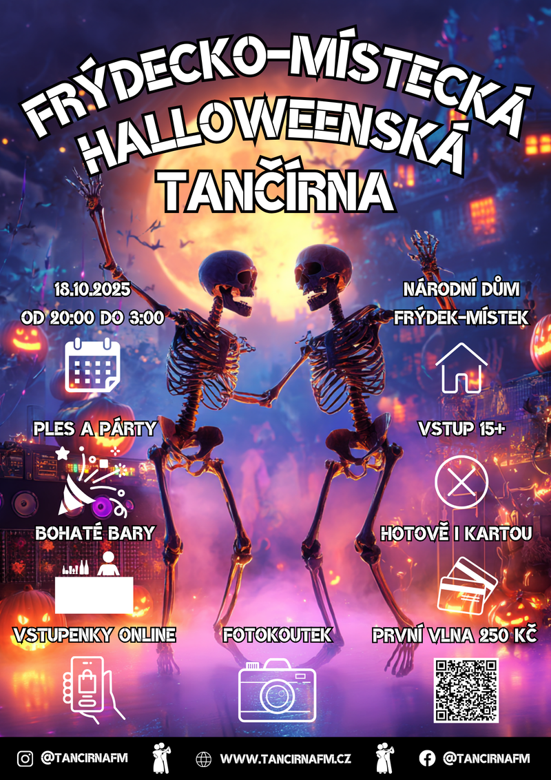 Frýdecko-Místecká Halloweenská Tančírna 2025