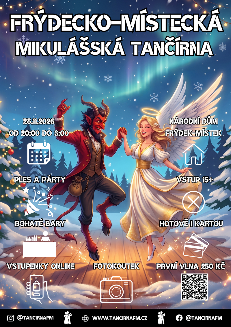 Frýdecko-Místecká Mikulášská Tančírna 2026
