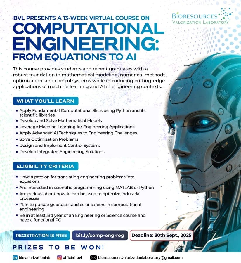 BVL Offers 13-Week Virtual Course on Computational Engineering