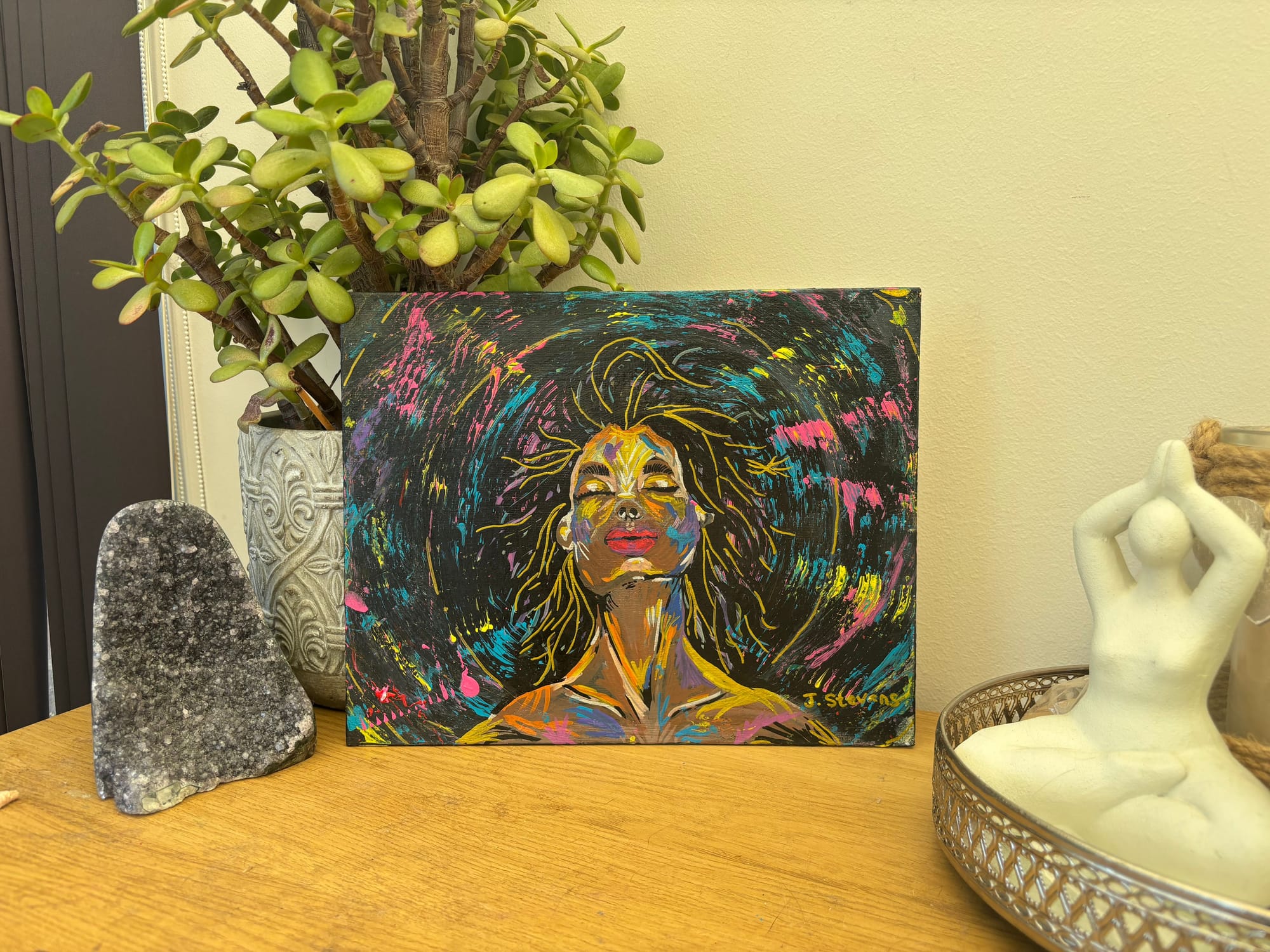 Creative Awakening - (24x30cm Canvas Board)