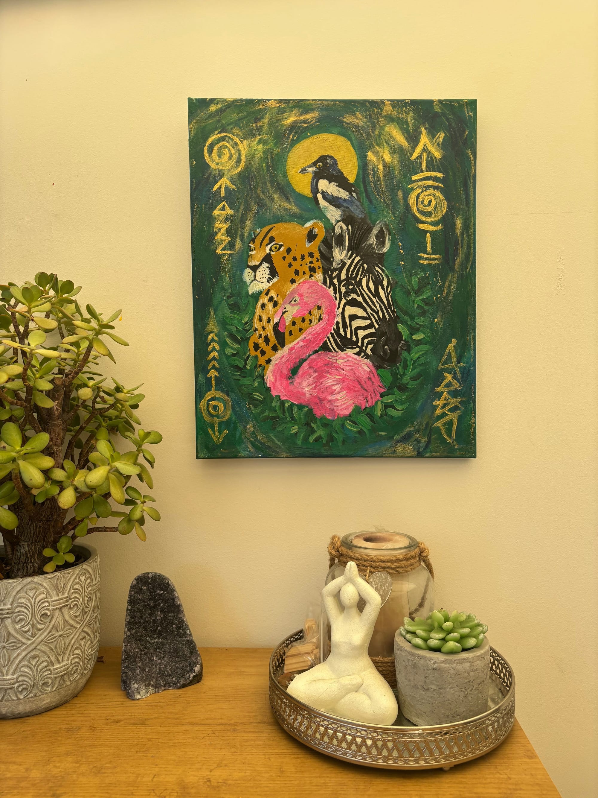 Wild Wisdom - (40x50cm Canvas)