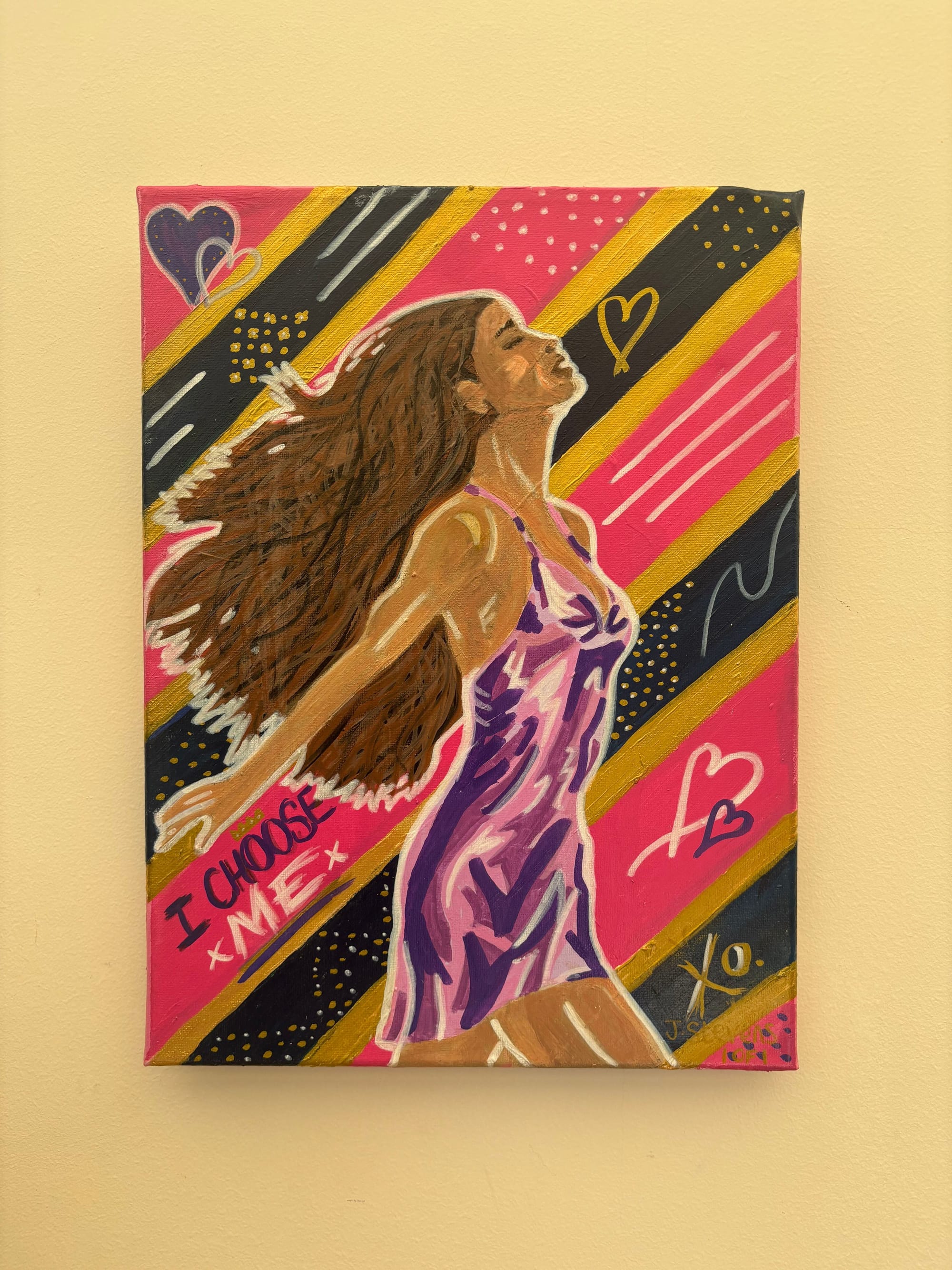 I Choose Me - (40x30cm Canvas)