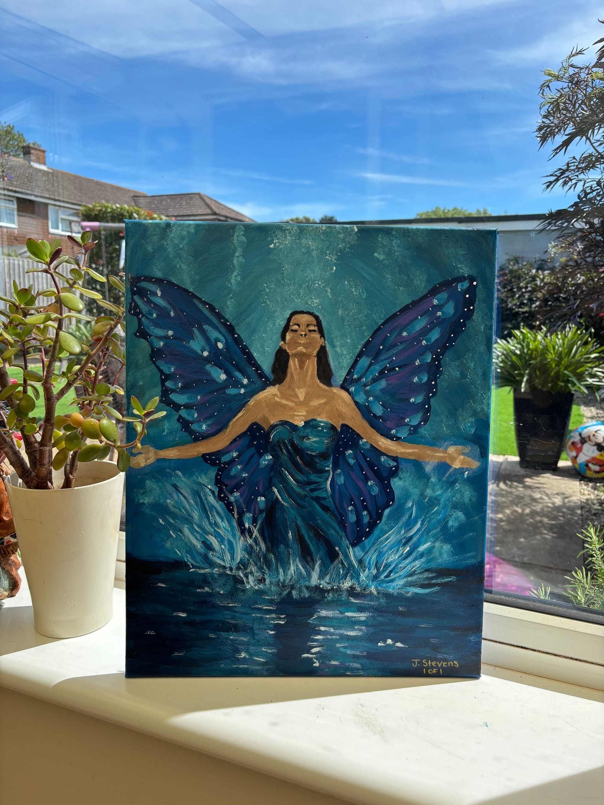 Rebirth -  (40x50cm Canvas) SOLD