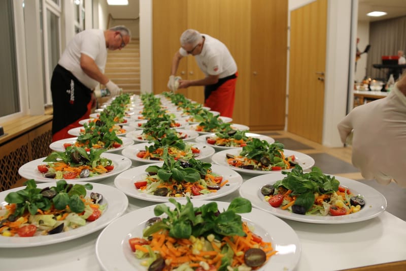 Mitarbeiter- und Helferessen