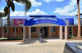 A shot of the Machakos level five hospital I Machakos County.