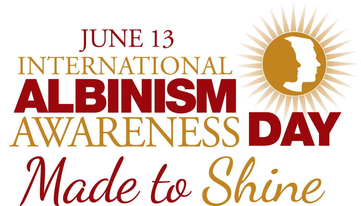 A poster of this year's albinism awareness day.