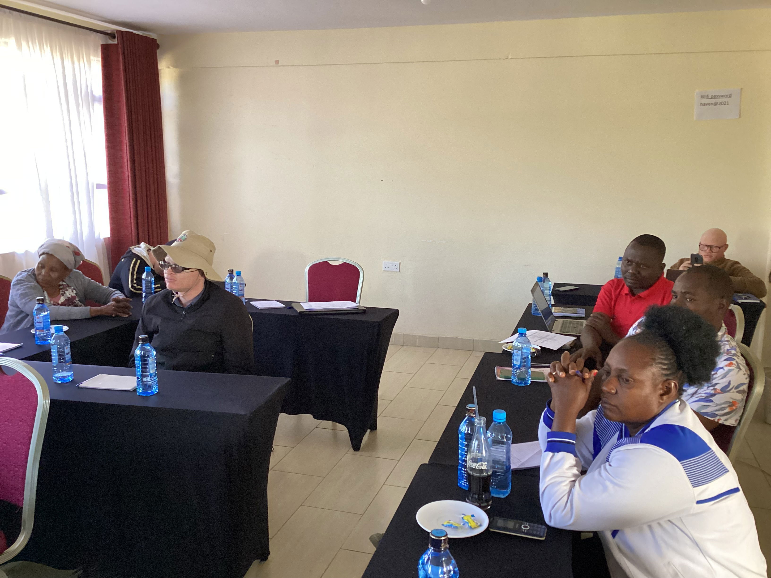 Participants of the training in Machakos about health issues in the county