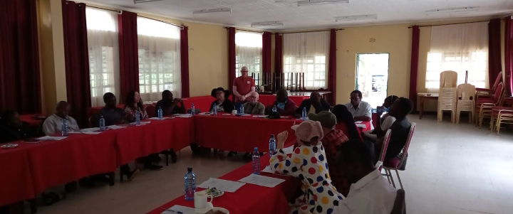 A picture of the attendees of the forums at Machakos County