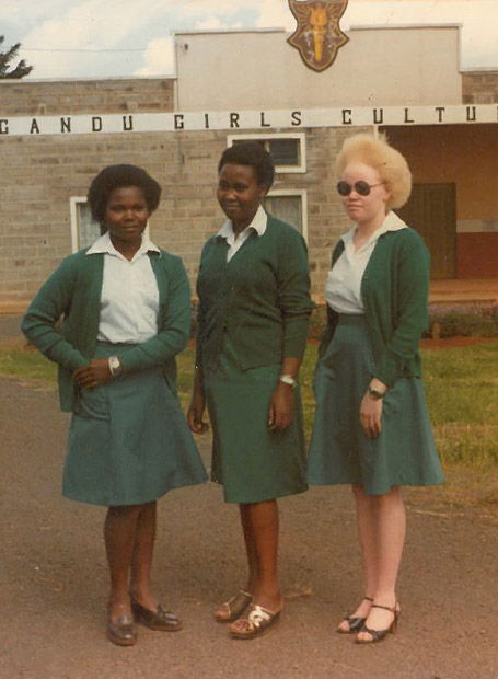 Justice Mumbi Ngugi in her highschool days