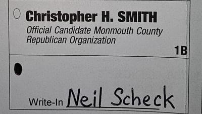 Neil Scheck for Congress on-line press coverage
