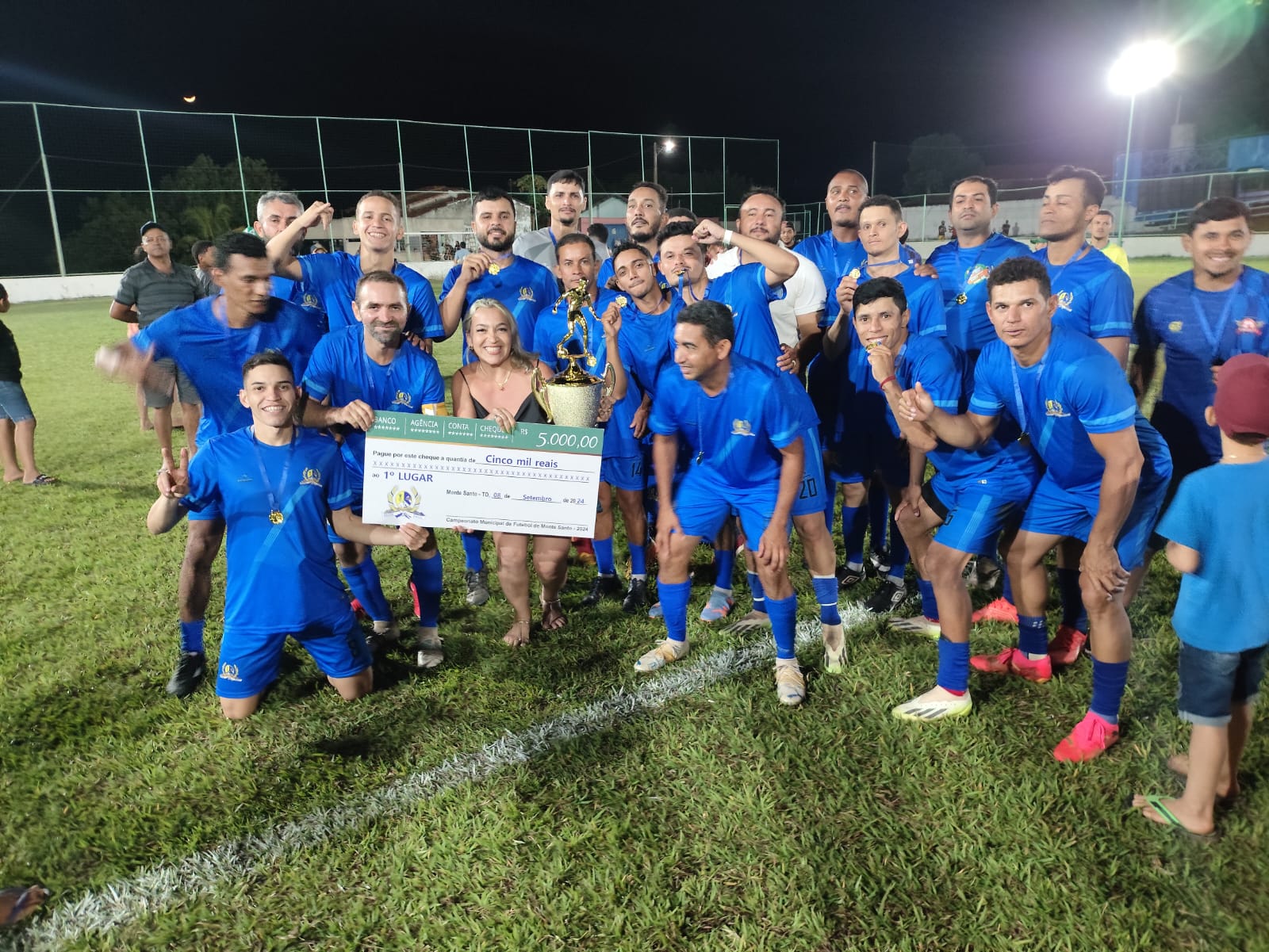 Campina Conquista o Título do Campeonato Municipal de Futebol Amador de Monte Santo do Tocantins