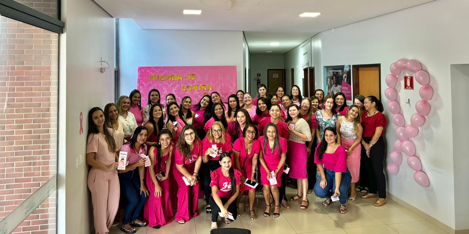 Palestra educativa sobre o Outubro Rosa é apresentada no Palácio do Cazé em Caseara