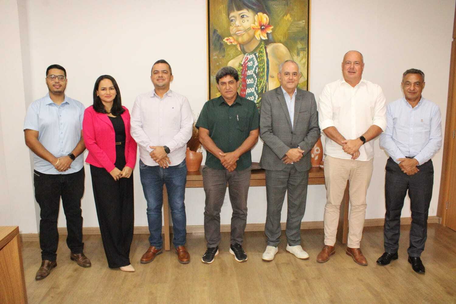 Toni Ferreira e Flavão faz visita institucional ao Secretário interino de Indústria e Comércio do Tocantins, Carlos Antônio