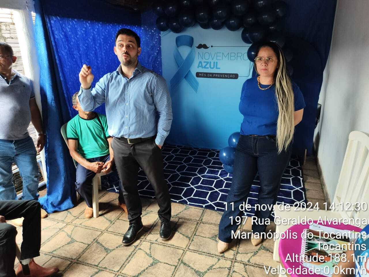 Palestra e atendimentos com o urologista Victor Marques foi apresentados no Novembro Azul de Marianópolis do Tocantins