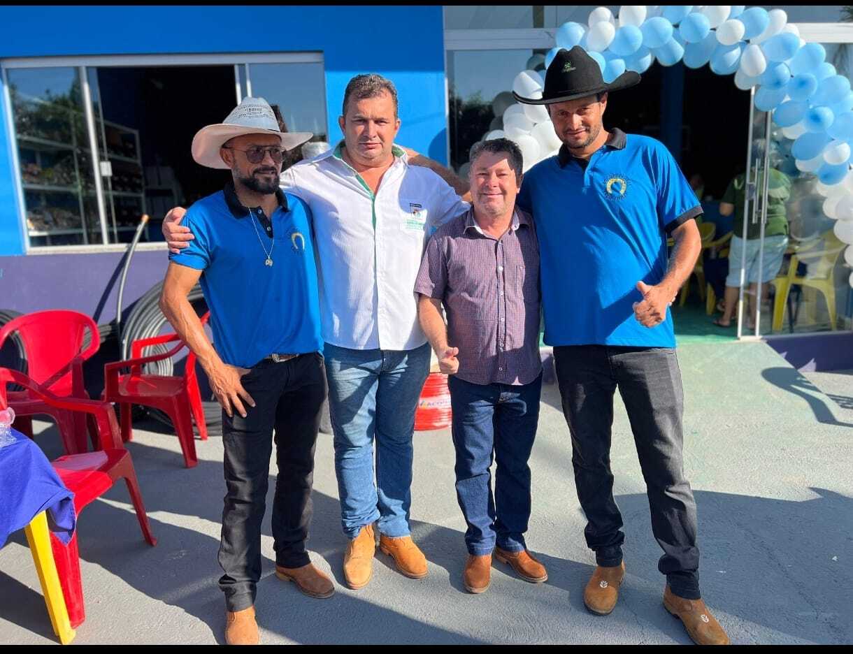 Manoel Moura participa da inauguração da Agropecuária Laço Forte e ressalta crescimento econômico e social de Abreulândia em destaque no Vale do Araguaia