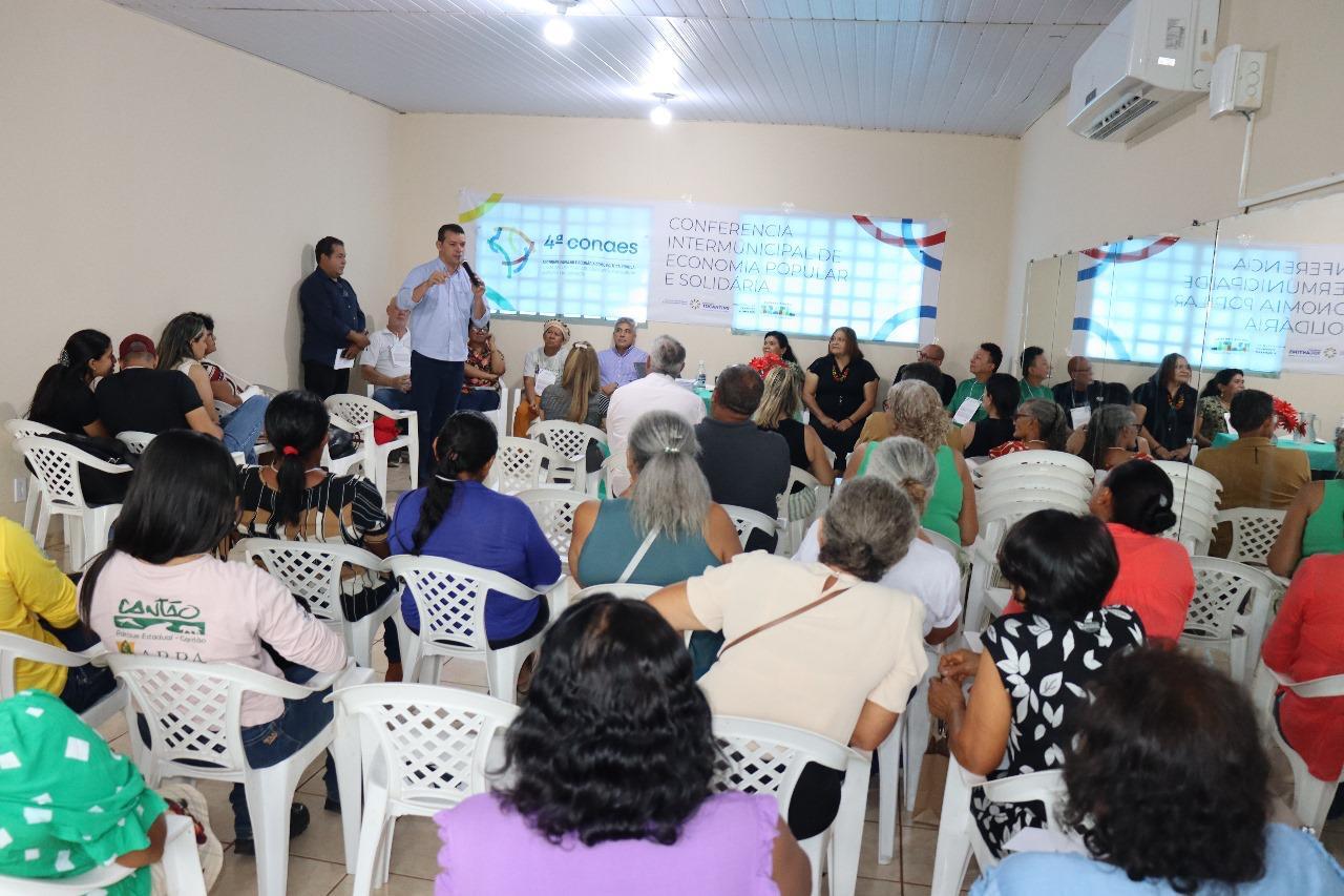 4º Conferência Intermunicipal de Economia Popular e Solidária da Região  da APA Cantão foi realizada em Marianópolis do Tocantins