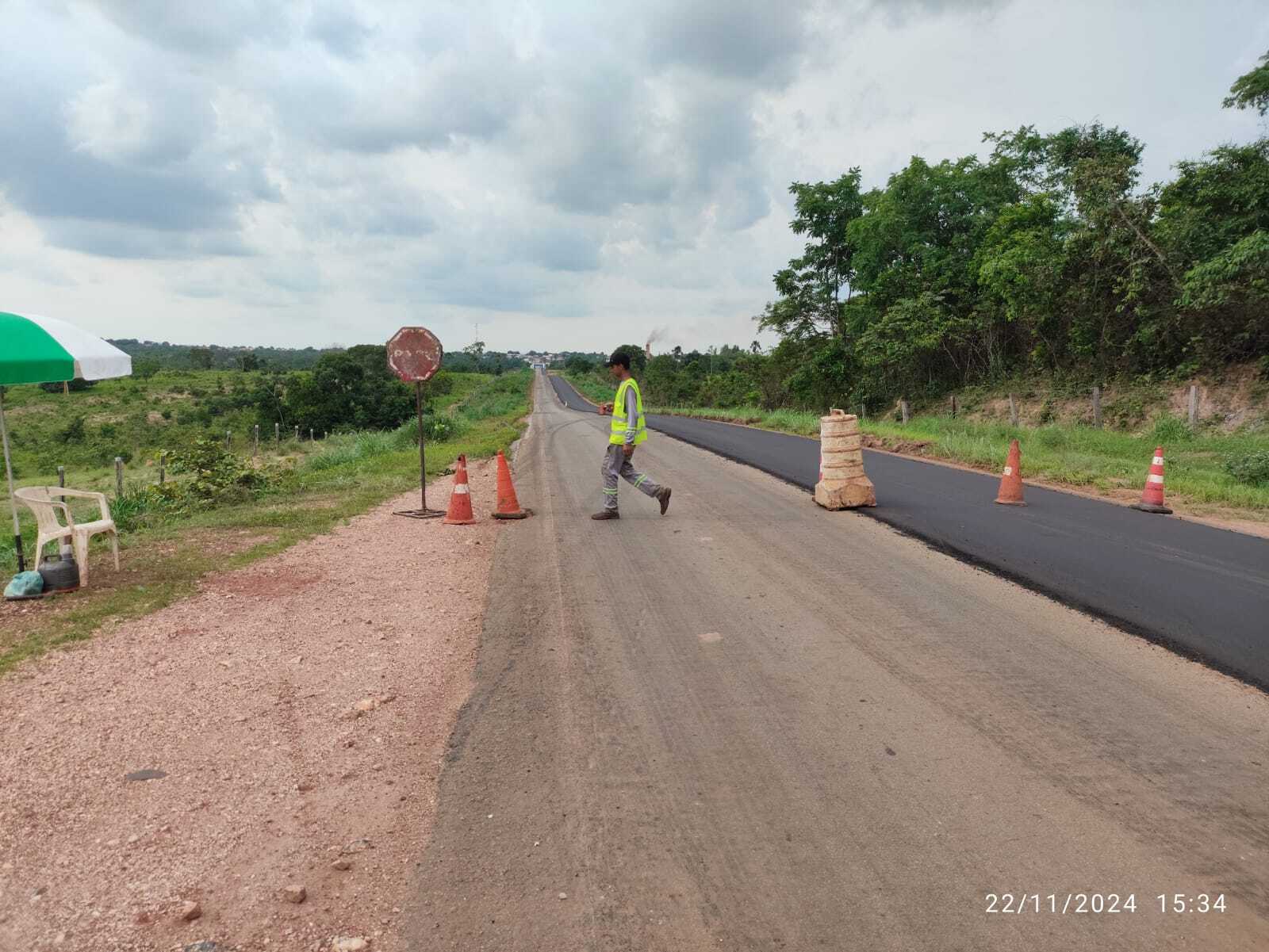 Recuperação da TO-080 entre Divinópolis e Monte Santo será concluída até final de dezembro, afirma diretor da Ageto em Paraíso Fabricio Correia