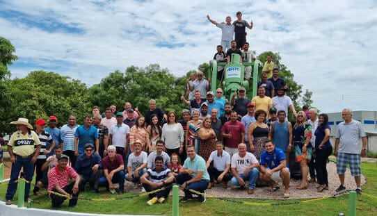 Toni Ferreira, participa da confraternização da AGETO de Paraíso do Tocantins - TO