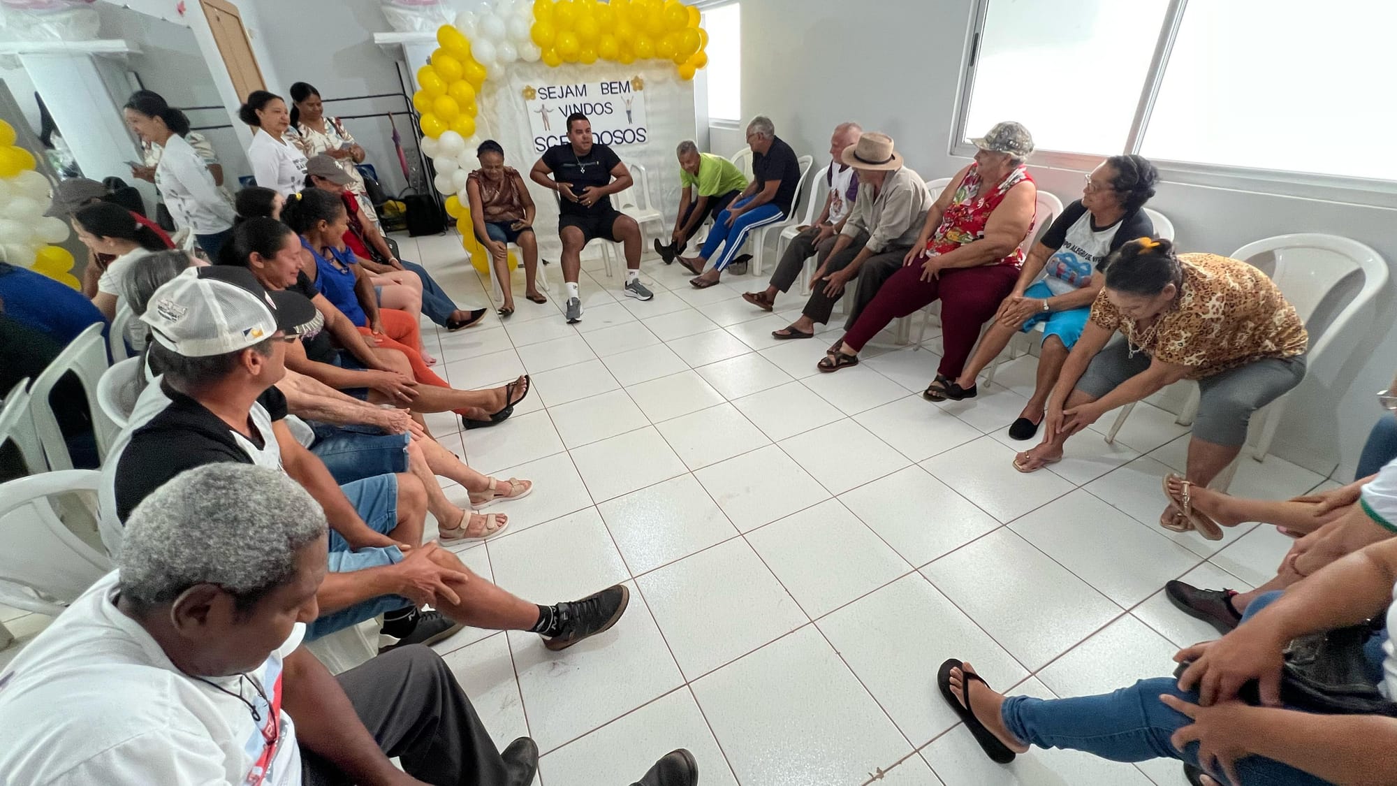 Grupo de Idosos Alegria de Viver de Monte Santo retorna atividade neste segundo mandato de Enfermeira Nezita