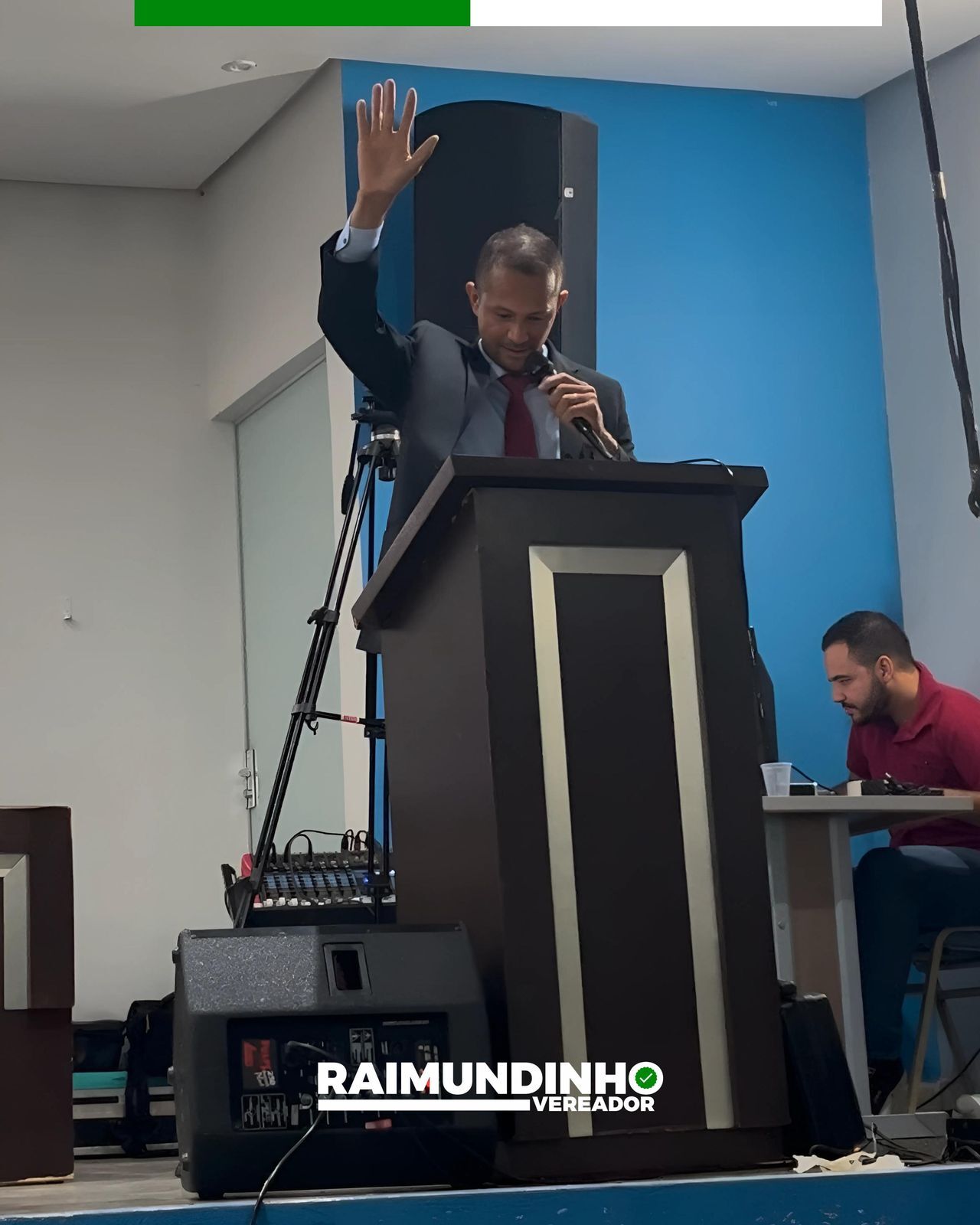 Raimundinho Rodrigues assume vaga temporária na Câmara  de Divinópolis do Tocantins após licença não remunerada de Viviane Martins