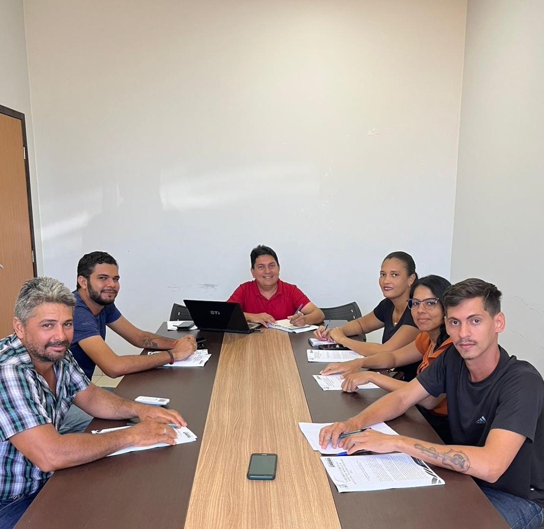 Mais genética é anunciado pelo secretário de agricultura pecuária e pesca de Caseara em reunião de planejamento com a equipe da pasta