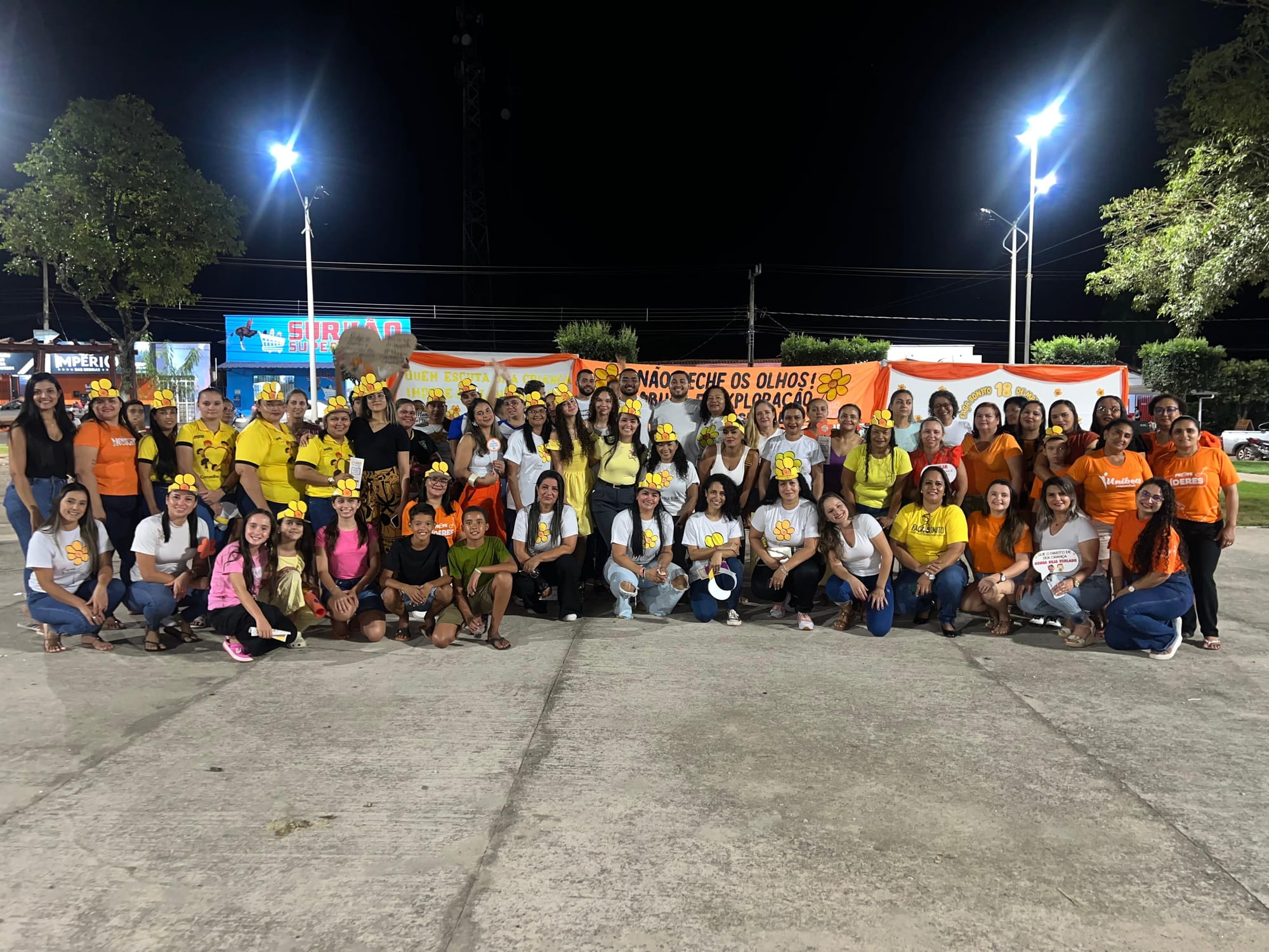 Abreulândia realiza ação educativa em apoio ao Maio Laranja no combate ao abuso sexual infantil