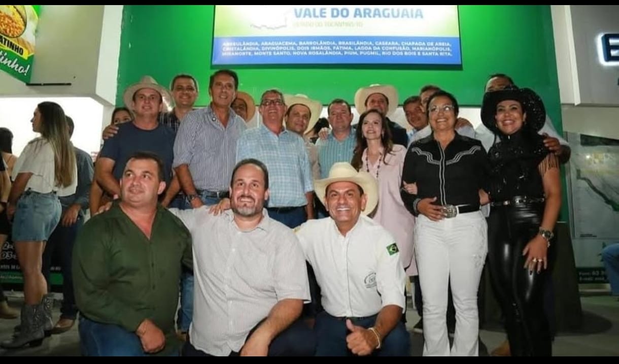 PREFEITOS DO VALE DO ARAGUAIA SE REÚNEM NA EXPOBRASIL EM PARAÍSO DO TOCANTINS PARA FORTALECER CONSÓRCIO REGIONAL