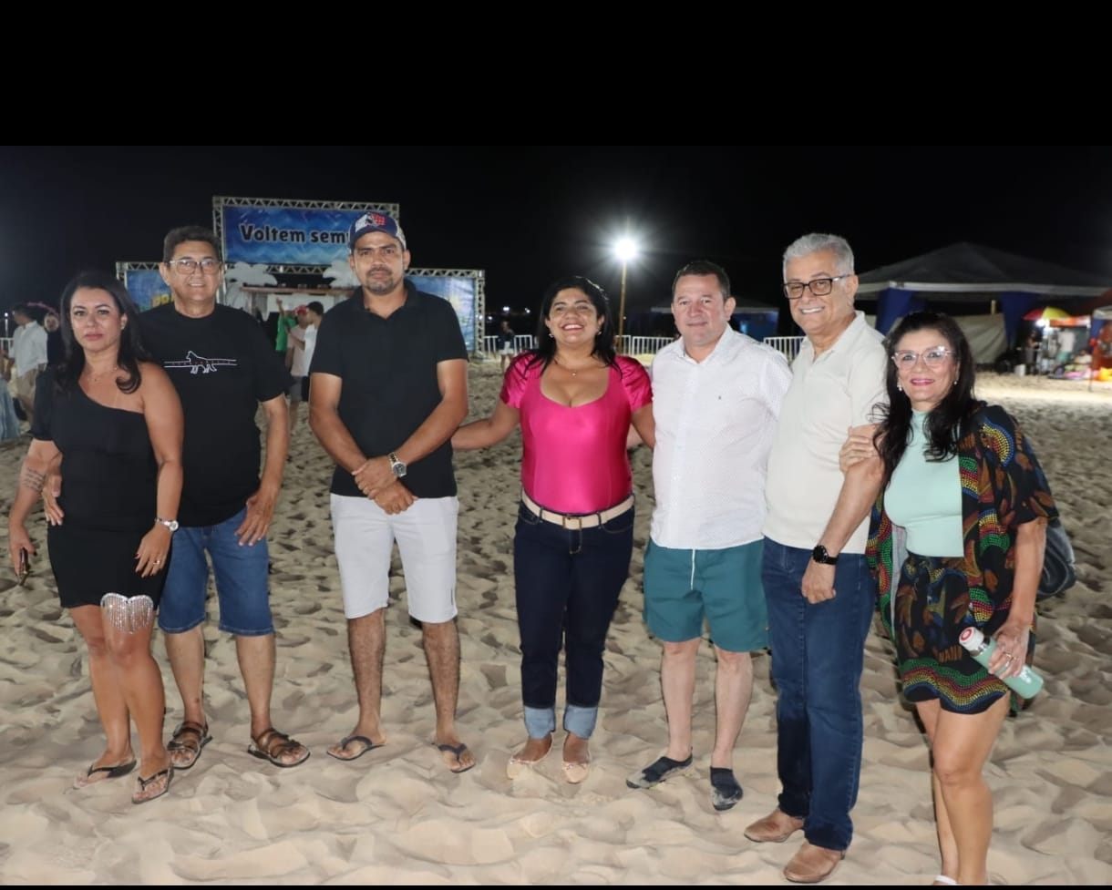 Prefeito Saulo participa da abertura da Praia da Ilha em Caseara e defende fortalecimento do turismo no Vale do Araguaia