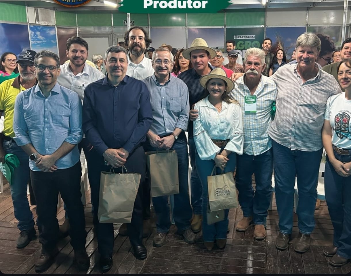 Prefeito Irmão Geciran Saraiva participa da abertura oficial da XXIII Expoagro em Dois Irmãos do Tocantins